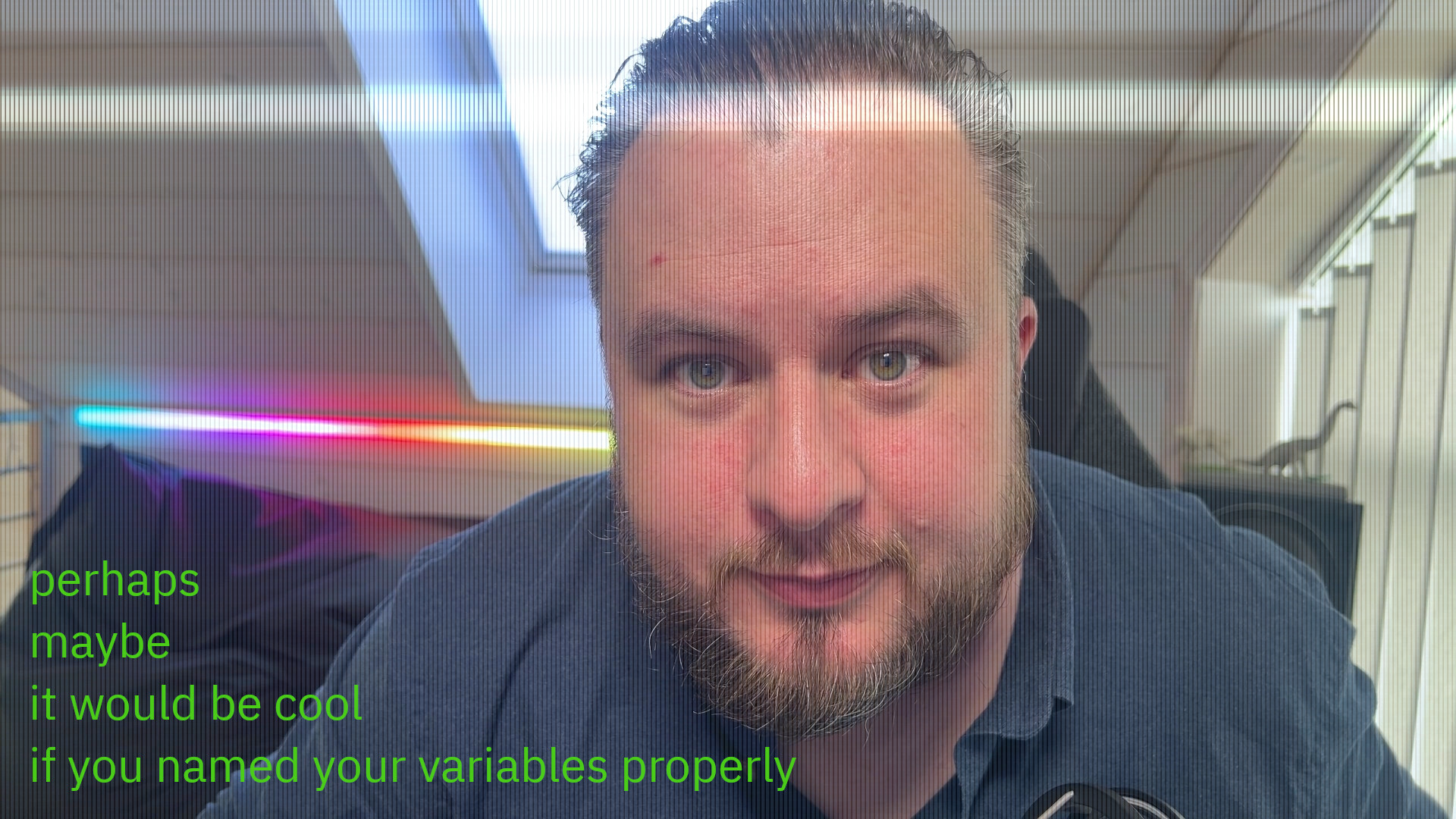 Name your variables video thumbnail